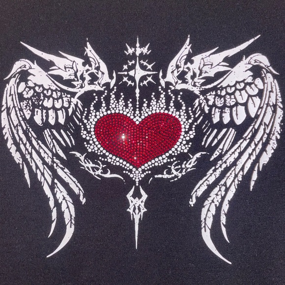 Rhinestone crop top - Picture 2 of 3